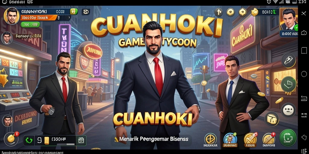 Screenshot CUANHOKI menampilkan gameplay Tycoon yang seru dan interaktif.