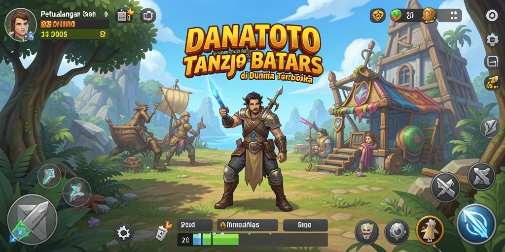 Gameplay menakjubkan di dunia terbuka DANATOTO.