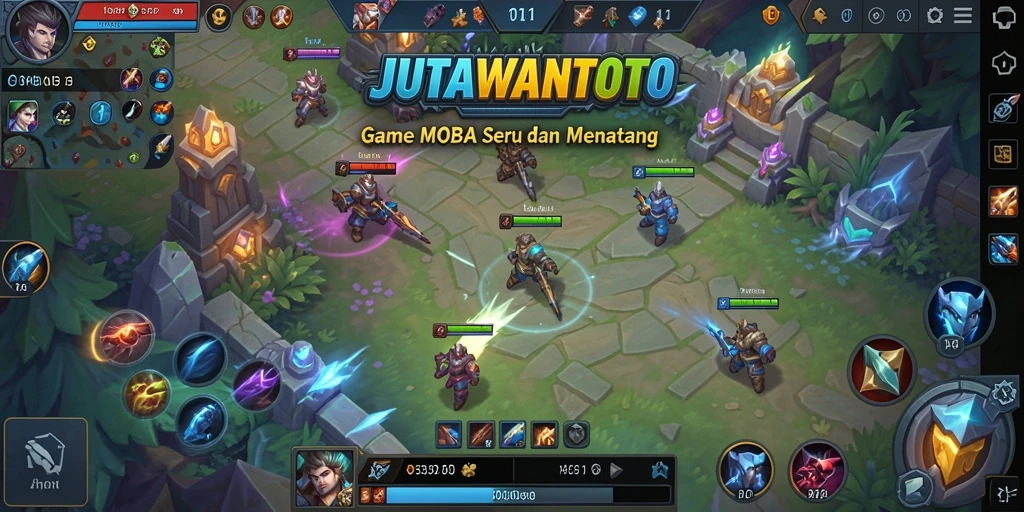 Tampilan seru dari gameplay JUTAWANTOTO yang penuh aksi.